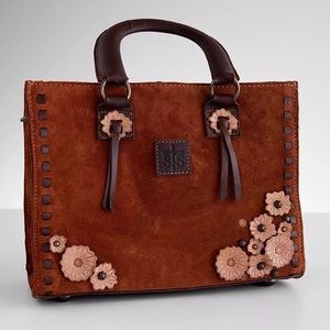 Sheridan Flower Leather Purse